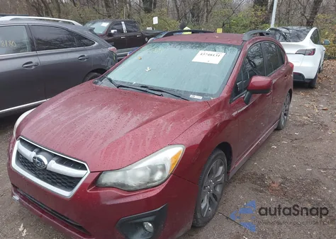 2013 Subaru Impreza 2.0I Sport Premium from USA, damaged, VIN JF1GPAL60DH857299